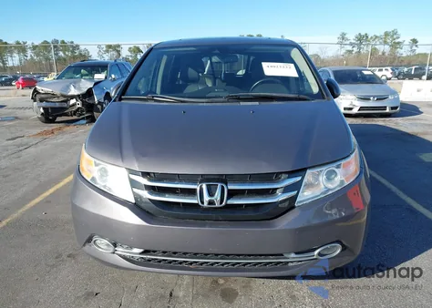 2016 Honda Odyssey Ex-L из США, поврежденный, VIN 5FNRL5H64GB141606